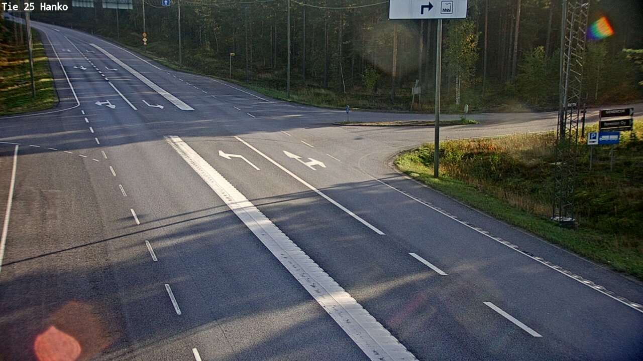 Weather Camera Image Väg 25 Hangö, Hanko, Uusimaa
