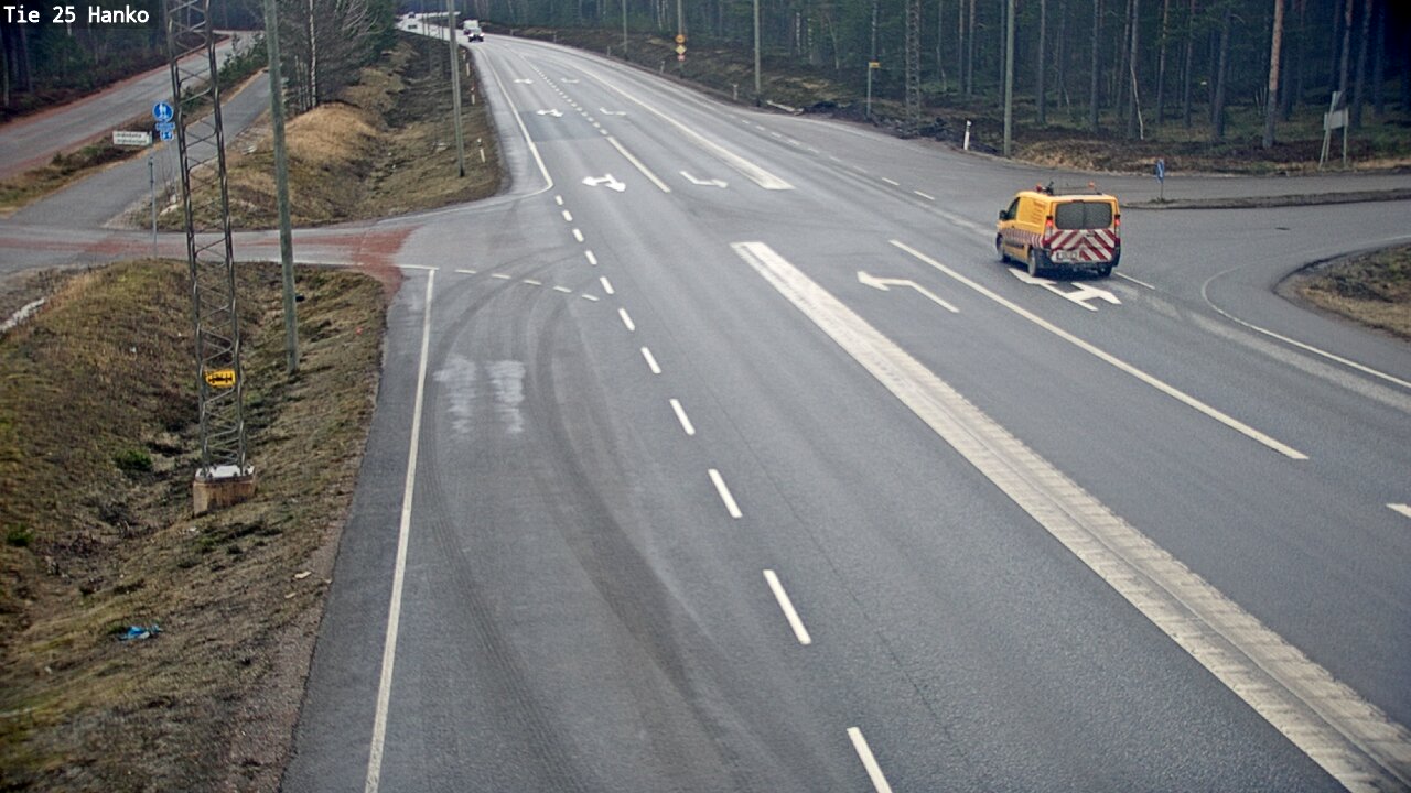 Weather Camera Image Road 25 Hanko, Hanko, Uusimaa