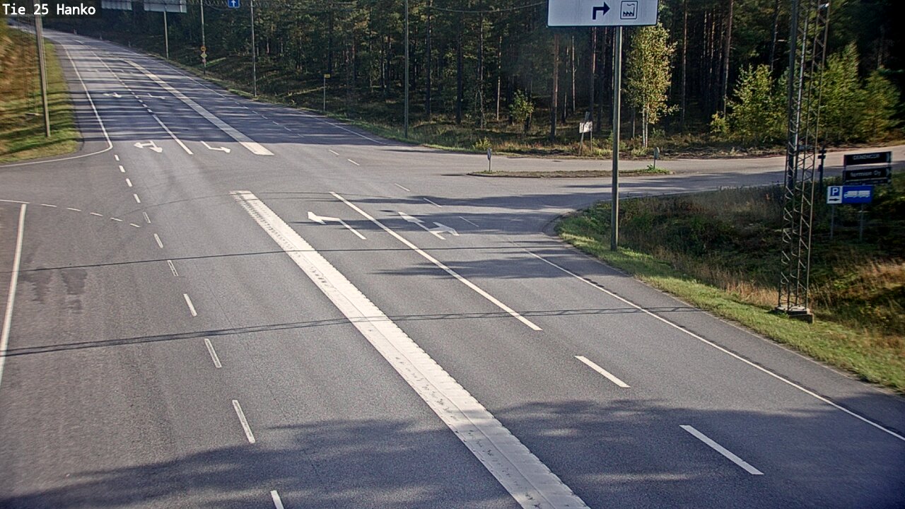 Weather Camera Image Väg 25 Hangö, Hanko, Uusimaa