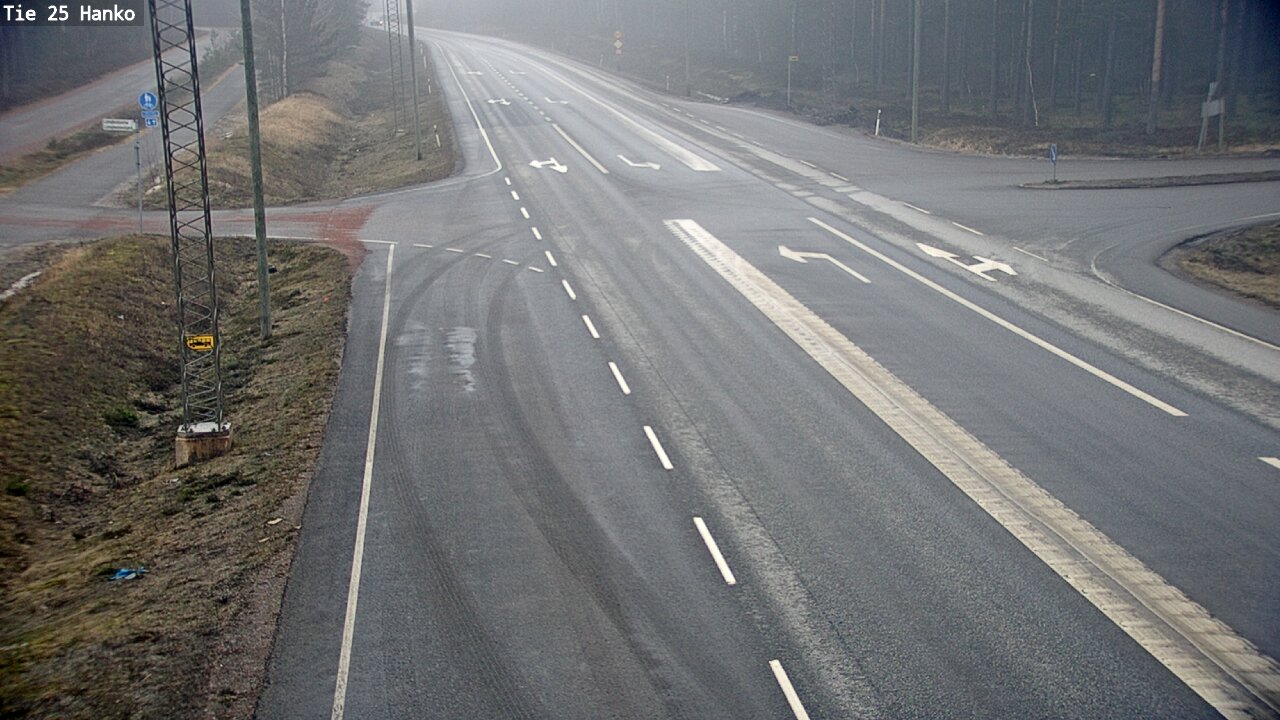 Weather Camera Image Road 25 Hanko, Hanko, Uusimaa