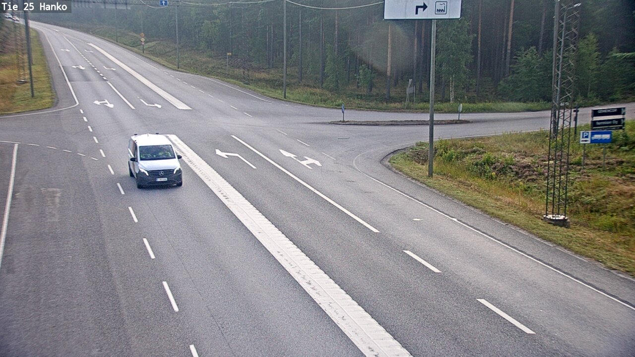 Weather Camera Image Road 25 Hanko, Hanko, Uusimaa