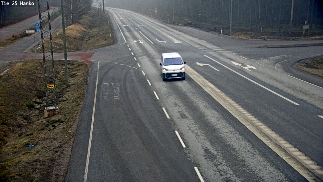 Weather Camera Image Road 25 Hanko, Hanko, Uusimaa