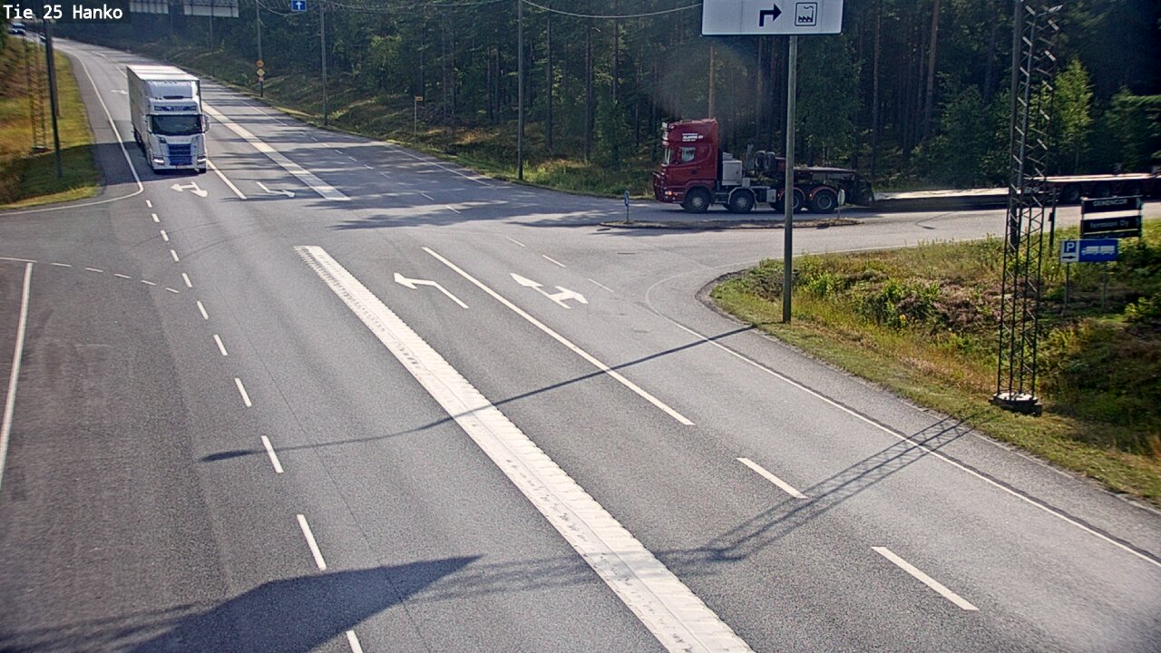 Weather Camera Image Väg 25 Hangö, Hanko, Uusimaa