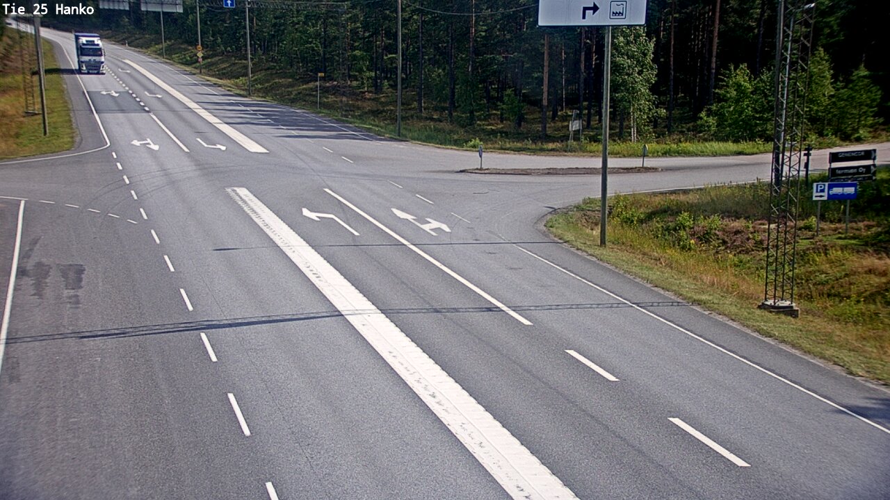 Weather Camera Image Väg 25 Hangö, Hanko, Uusimaa