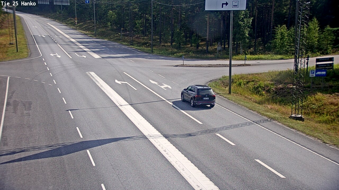 Weather Camera Image Väg 25 Hangö, Hanko, Uusimaa