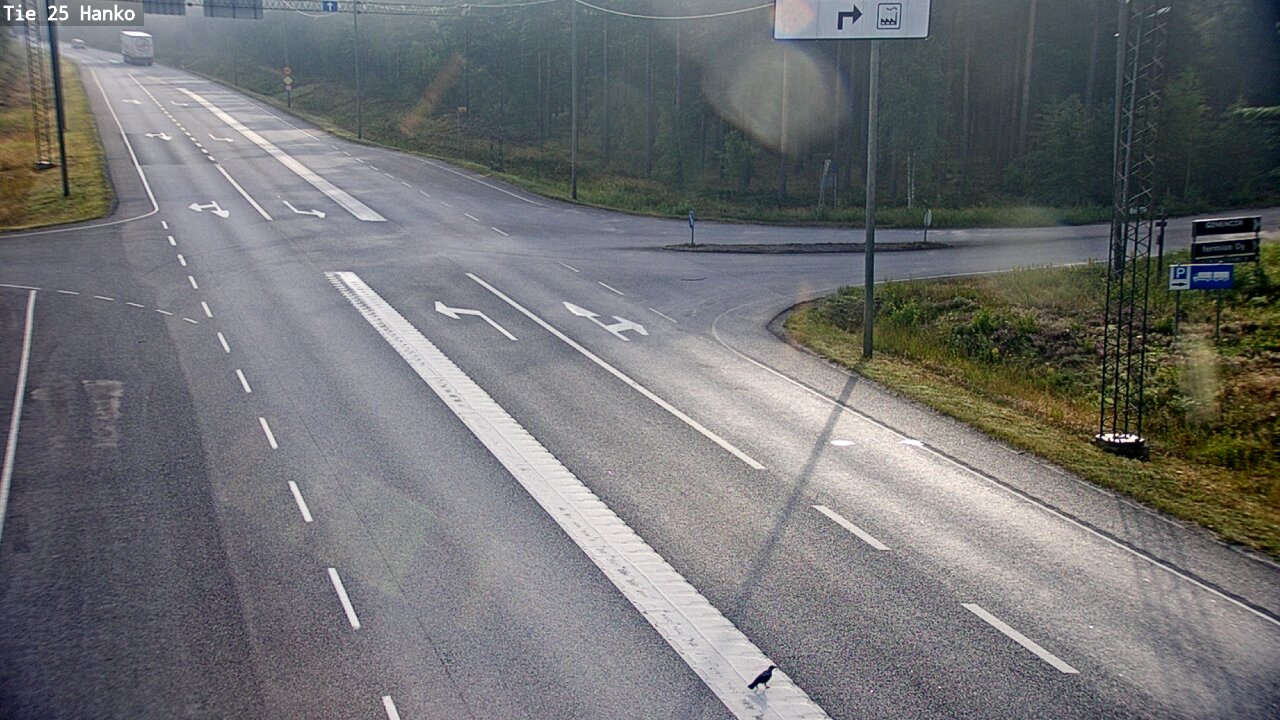 Weather Camera Image Road 25 Hanko, Hanko, Uusimaa