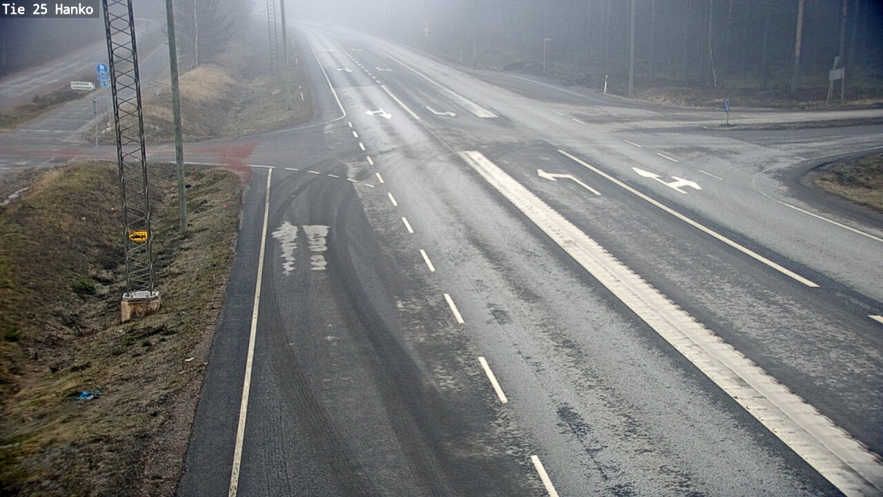 Weather Camera Image Road 25 Hanko, Hanko, Uusimaa