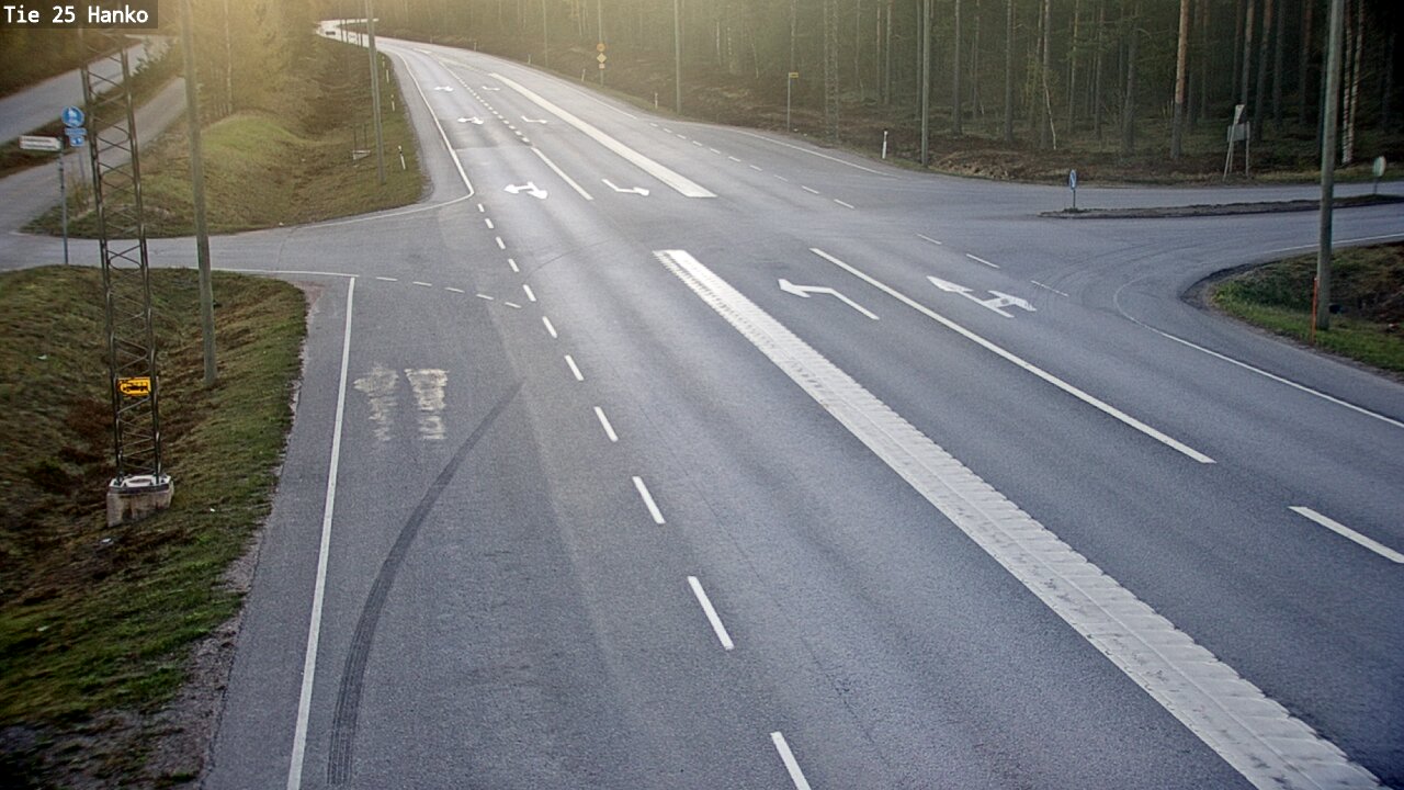 Weather Camera Image Väg 25 Hangö, Hanko, Uusimaa