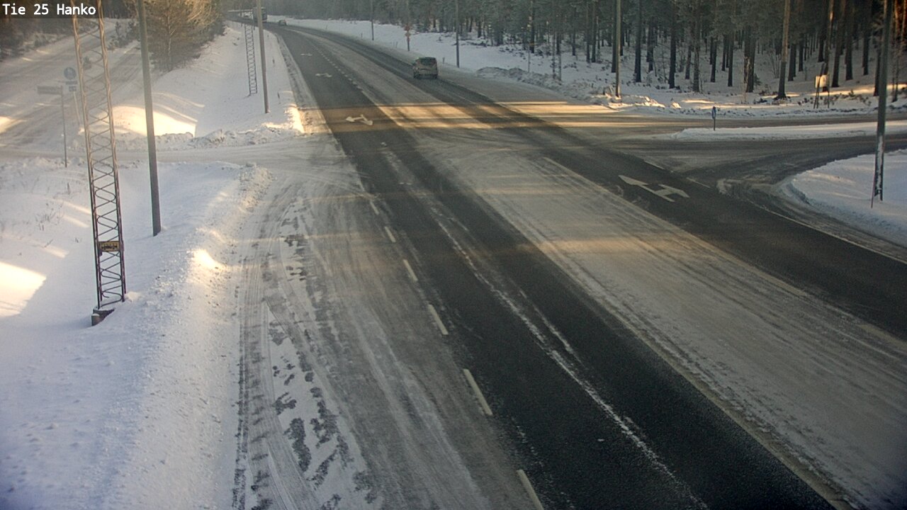 Weather Camera Image Väg 25 Hangö, Hanko, Uusimaa