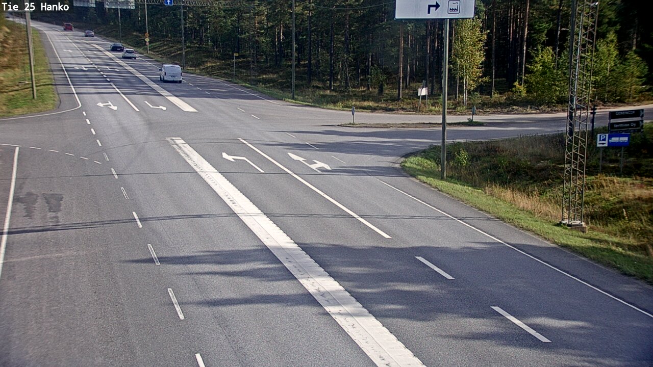 Weather Camera Image Väg 25 Hangö, Hanko, Uusimaa