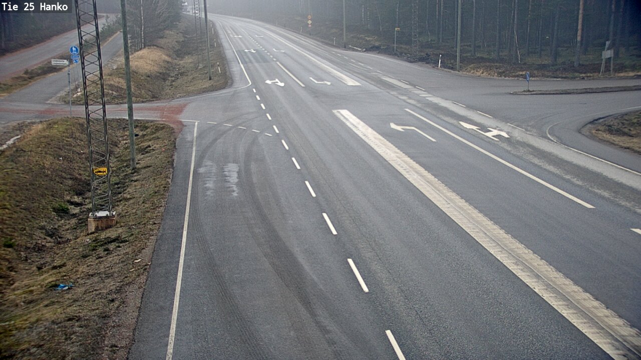 Weather Camera Image Road 25 Hanko, Hanko, Uusimaa