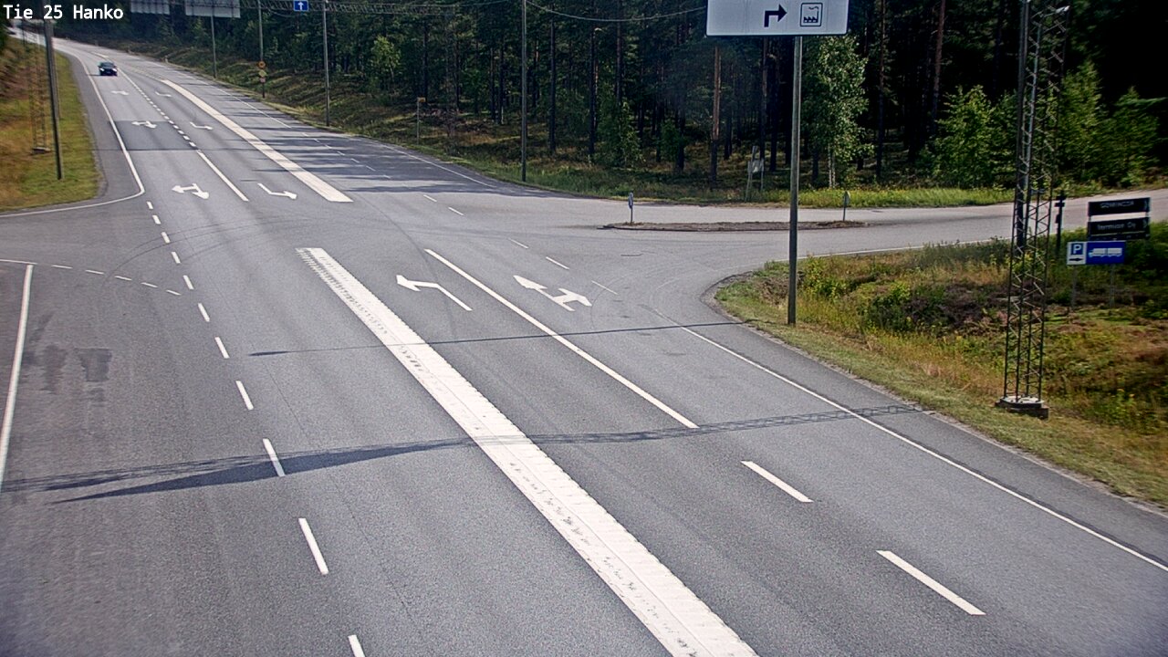 Weather Camera Image Väg 25 Hangö, Hanko, Uusimaa