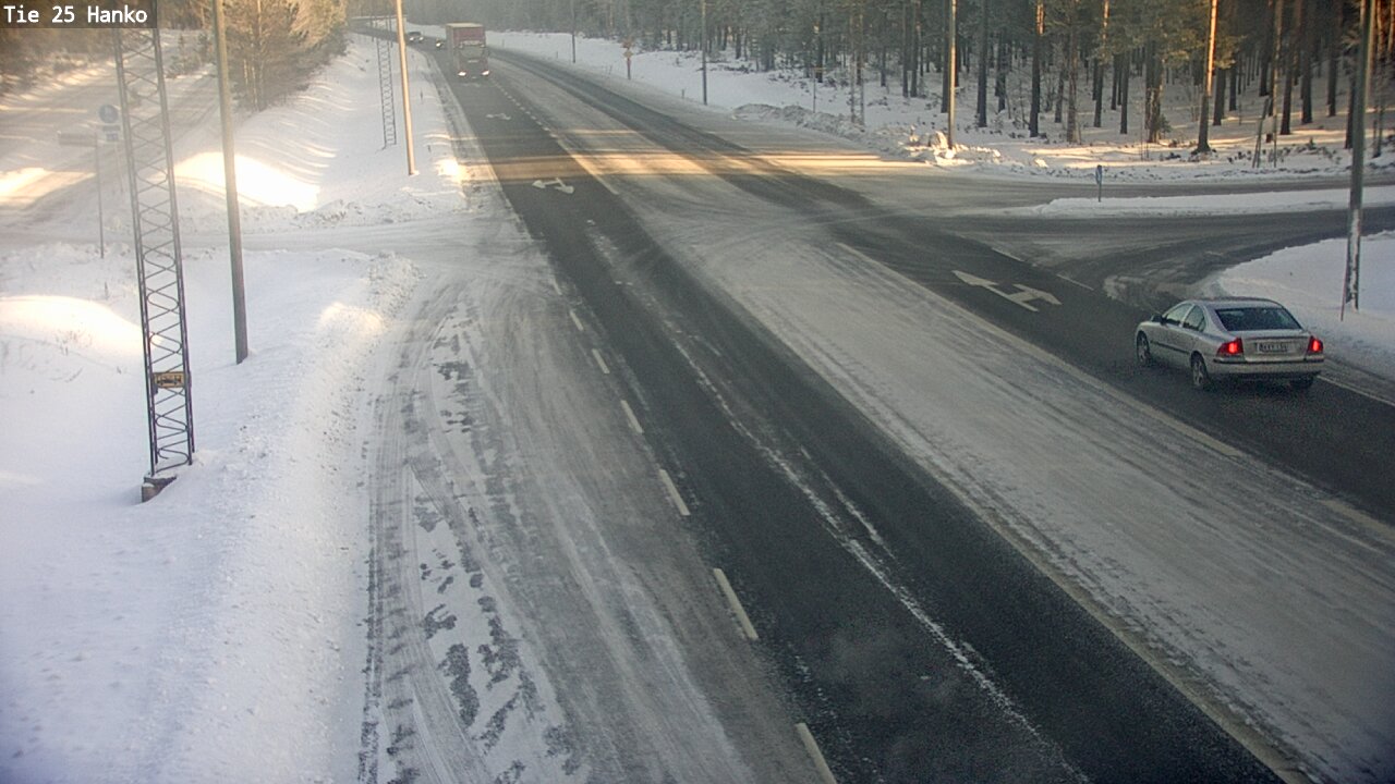 Weather Camera Image Väg 25 Hangö, Hanko, Uusimaa