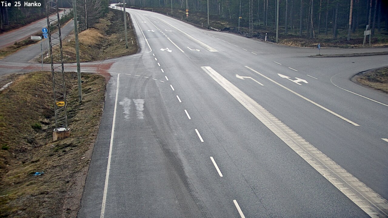 Weather Camera Image Road 25 Hanko, Hanko, Uusimaa