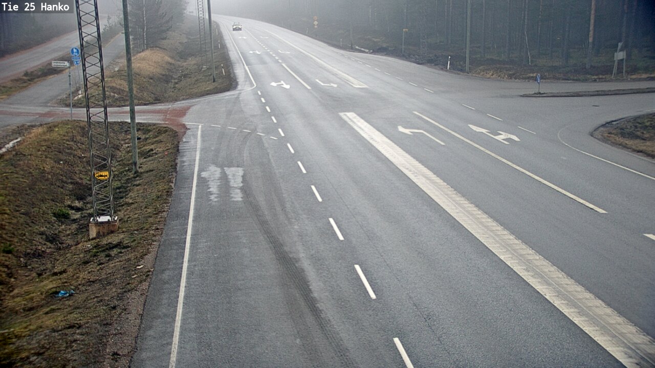 Weather Camera Image Road 25 Hanko, Hanko, Uusimaa