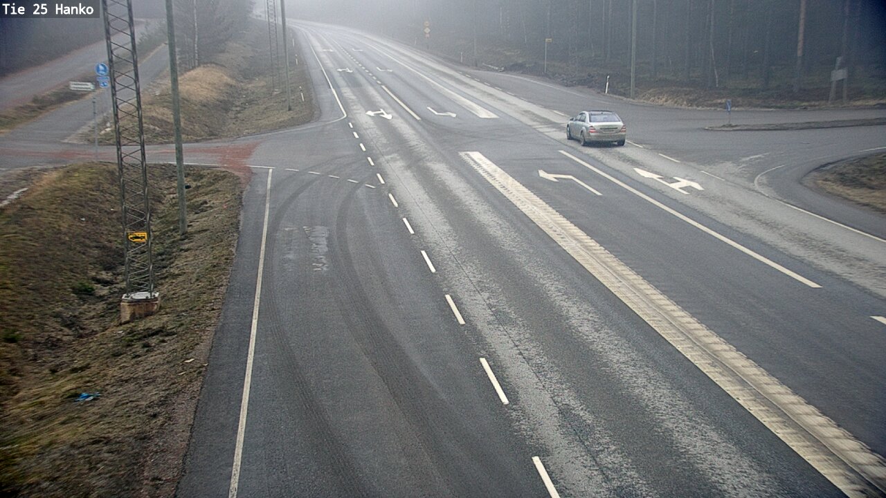 Weather Camera Image Road 25 Hanko, Hanko, Uusimaa