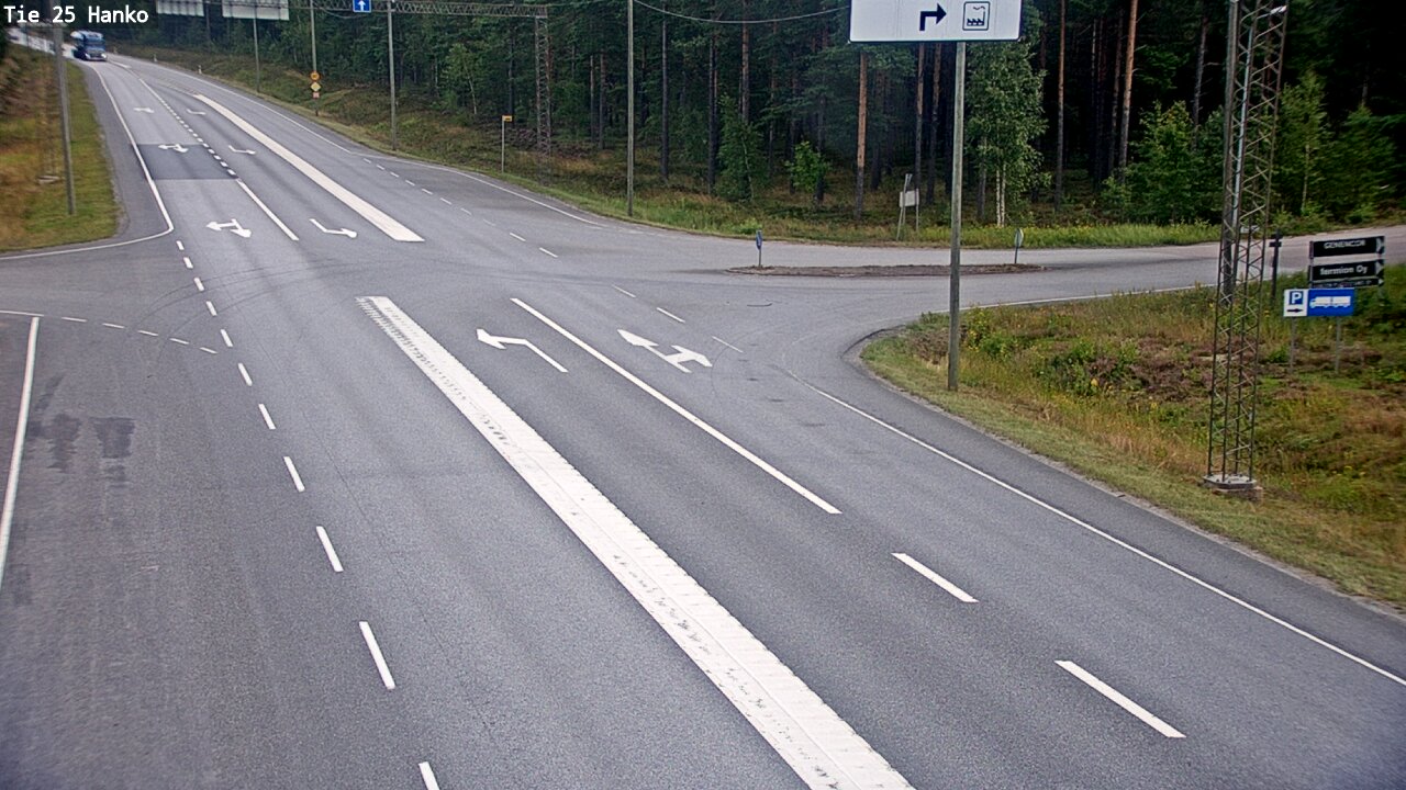 Weather Camera Image Väg 25 Hangö, Hanko, Uusimaa