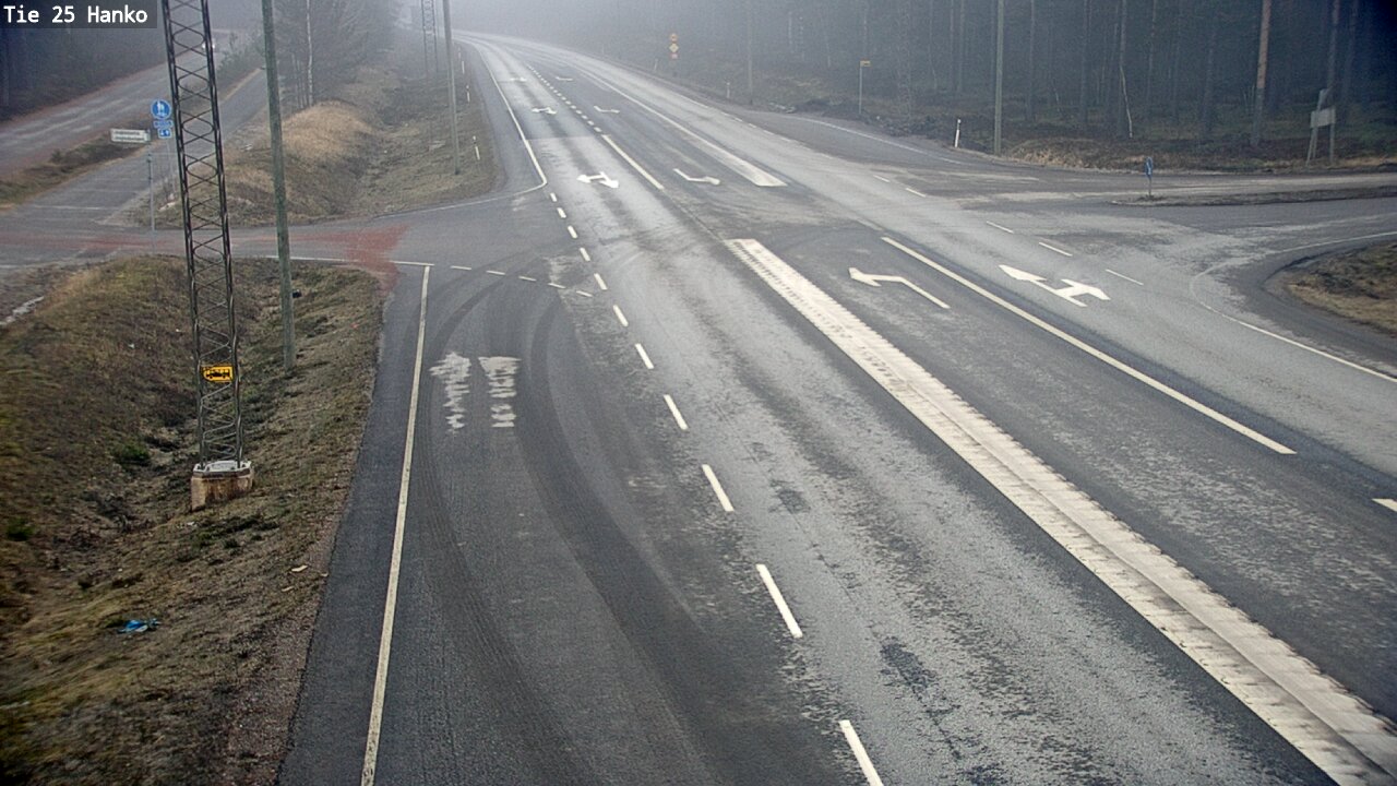 Weather Camera Image Road 25 Hanko, Hanko, Uusimaa