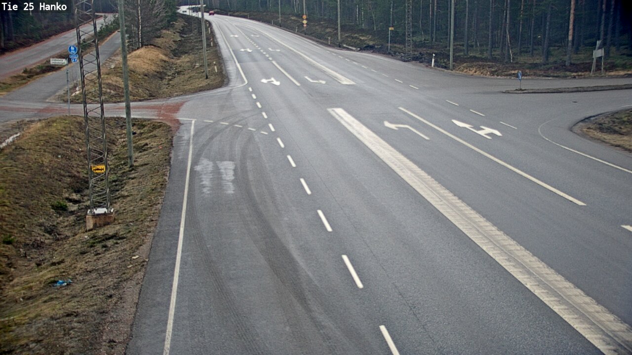 Weather Camera Image Road 25 Hanko, Hanko, Uusimaa