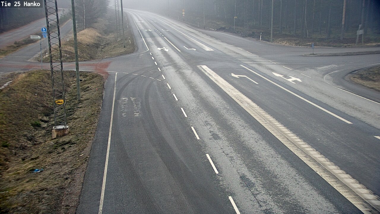 Weather Camera Image Road 25 Hanko, Hanko, Uusimaa