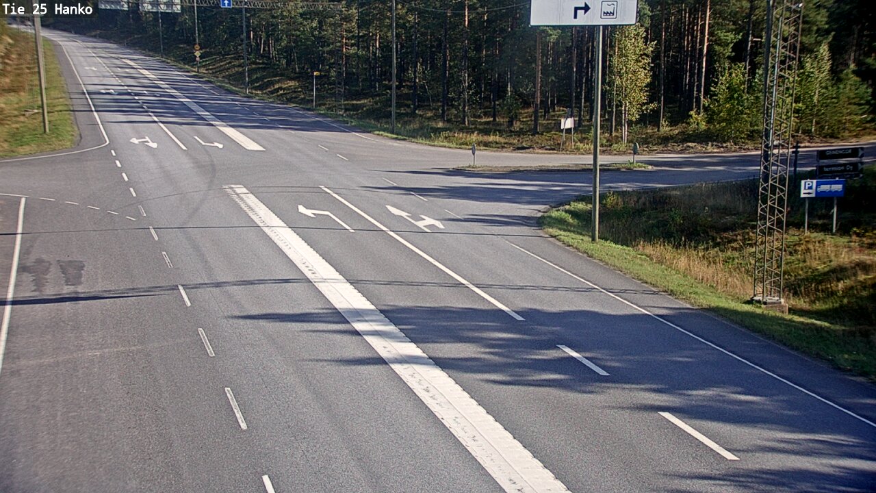 Weather Camera Image Väg 25 Hangö, Hanko, Uusimaa