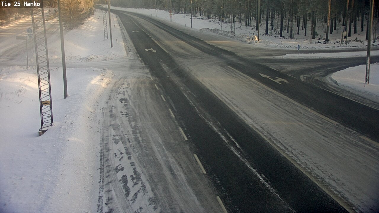 Weather Camera Image Väg 25 Hangö, Hanko, Uusimaa
