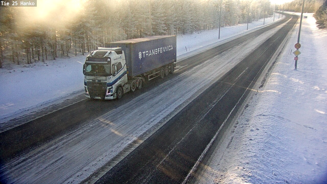 Weather Camera Image Road 25 Hanko, Hanko, Uusimaa