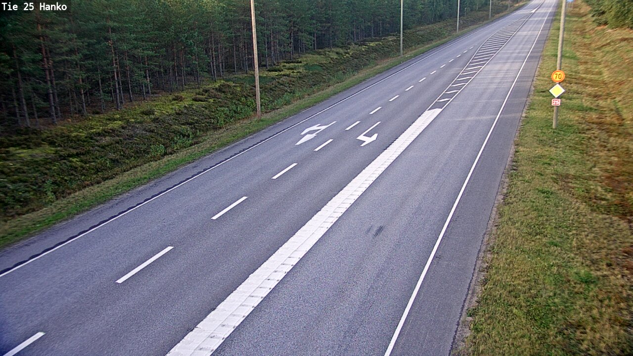 Weather Camera Image Road 25 Hanko, Hanko, Uusimaa