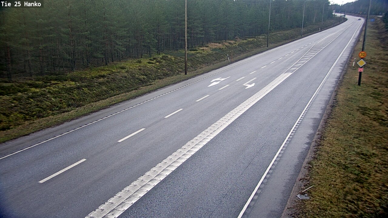 Weather Camera Image Road 25 Hanko, Hanko, Uusimaa