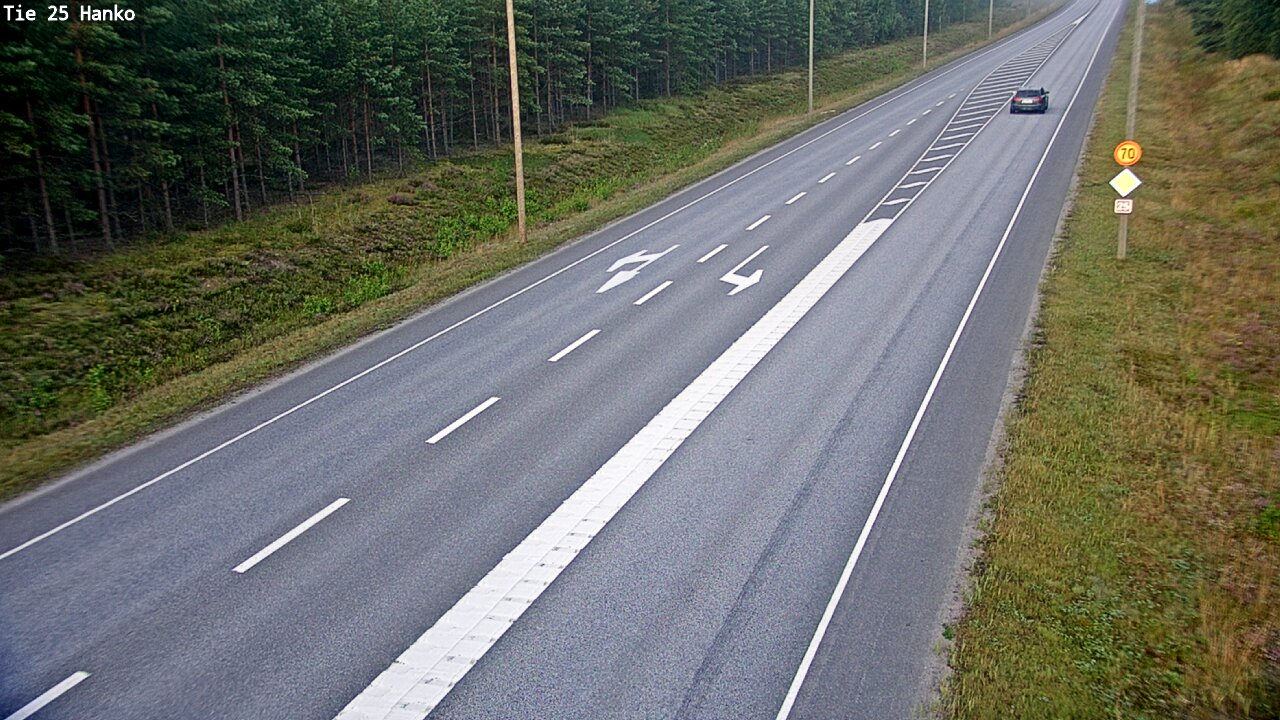 Weather Camera Image Väg 25 Hangö, Hanko, Uusimaa