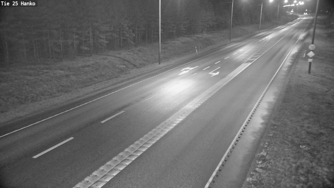 Weather Camera Image Väg 25 Hangö, Hanko, Uusimaa