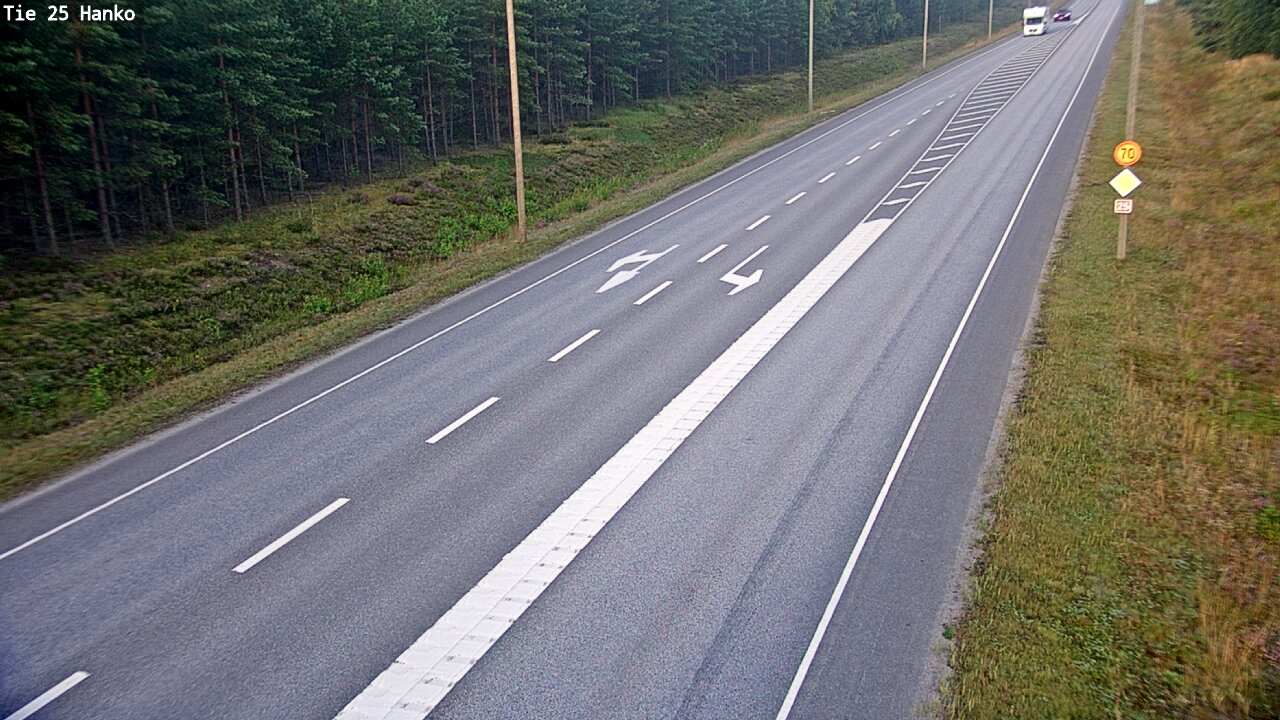 Weather Camera Image Väg 25 Hangö, Hanko, Uusimaa