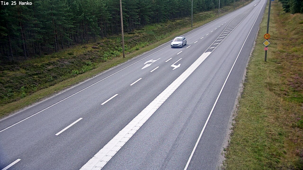 Weather Camera Image Road 25 Hanko, Hanko, Uusimaa