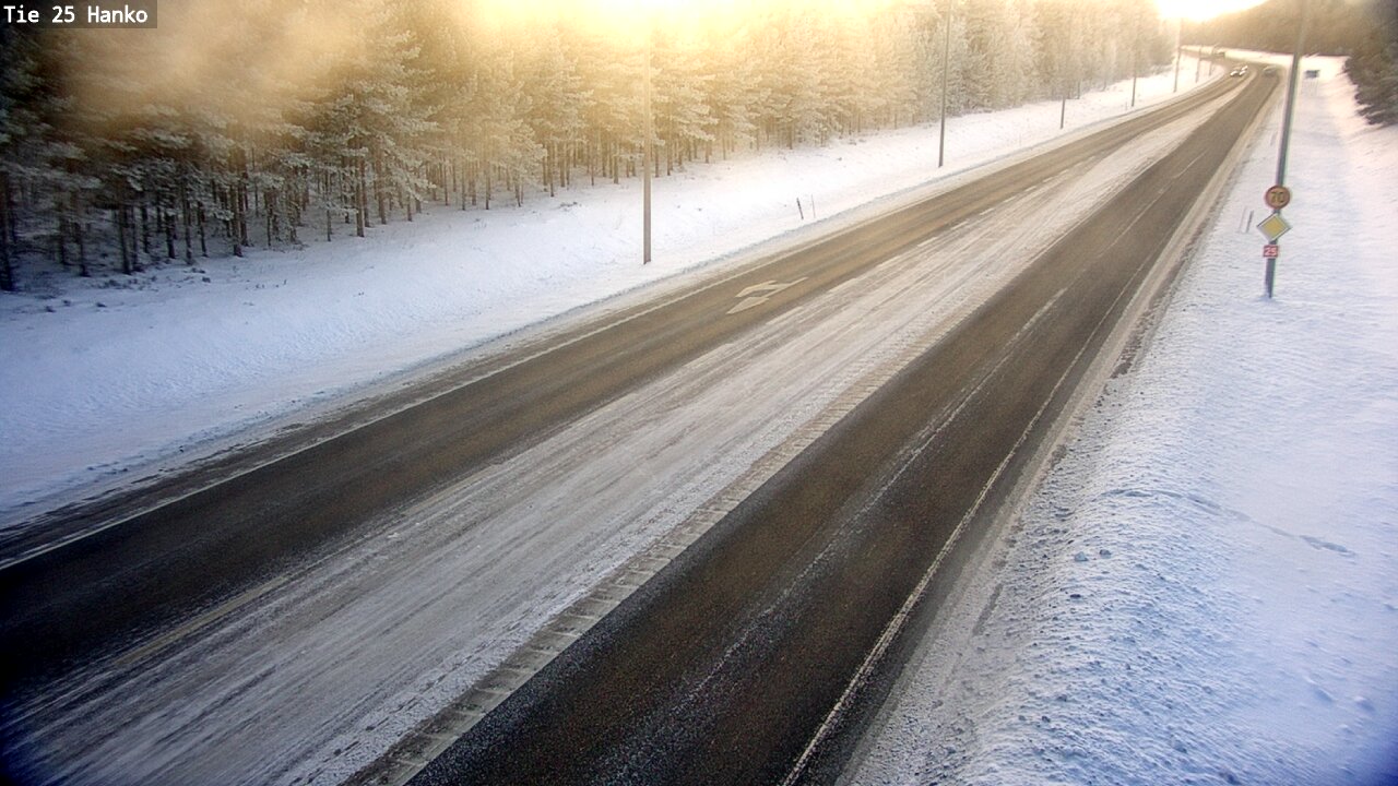 Weather Camera Image Road 25 Hanko, Hanko, Uusimaa