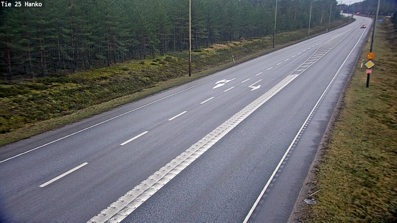 Weather Camera Image Road 25 Hanko, Hanko, Uusimaa