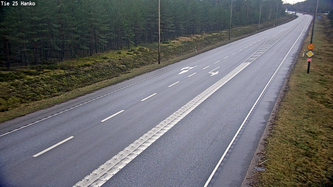 Weather Camera Image Road 25 Hanko, Hanko, Uusimaa