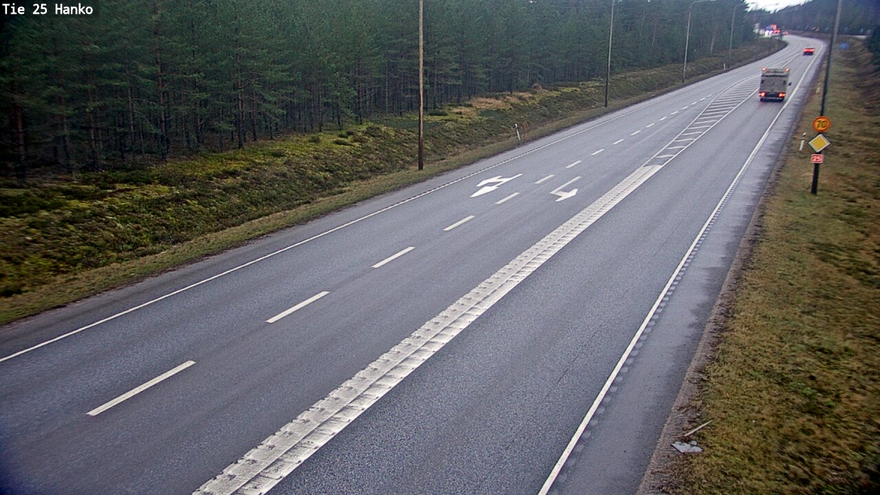 Weather Camera Image Road 25 Hanko, Hanko, Uusimaa