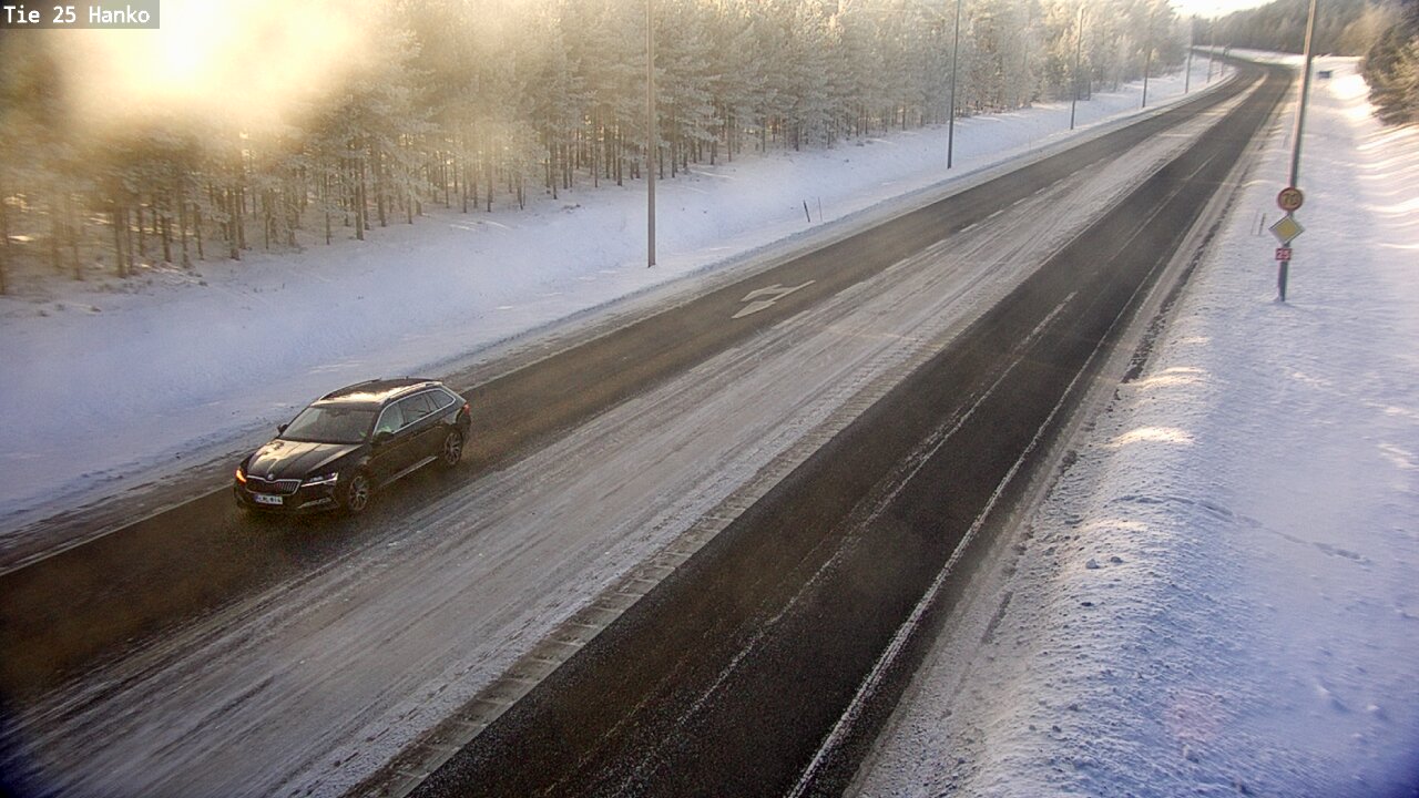 Weather Camera Image Road 25 Hanko, Hanko, Uusimaa