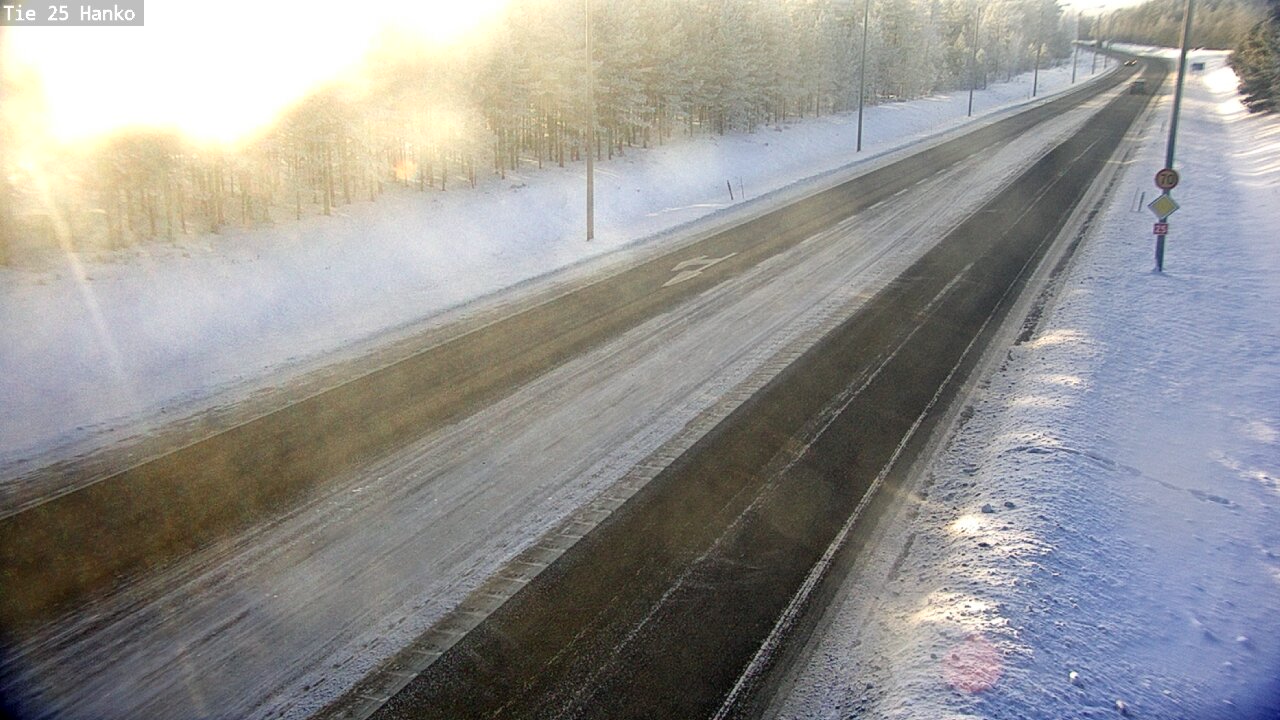 Weather Camera Image Road 25 Hanko, Hanko, Uusimaa