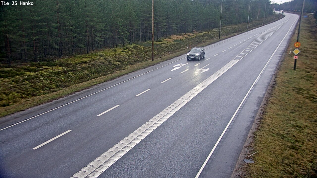 Weather Camera Image Road 25 Hanko, Hanko, Uusimaa