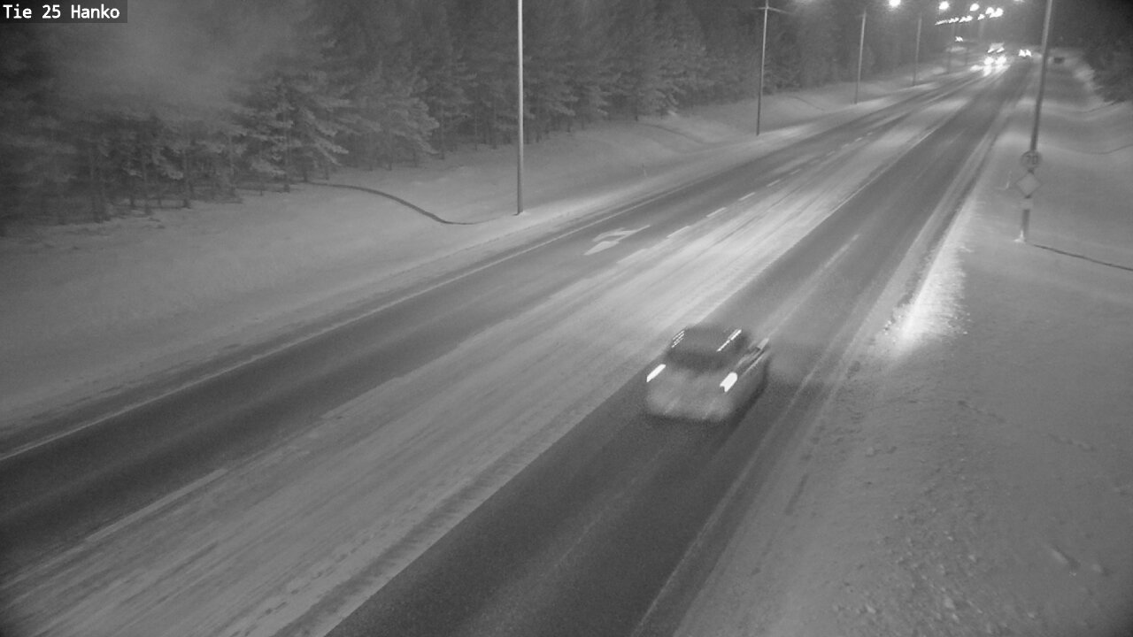 Weather Camera Image Road 25 Hanko, Hanko, Uusimaa