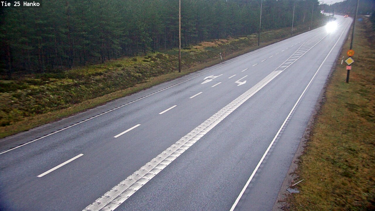 Weather Camera Image Road 25 Hanko, Hanko, Uusimaa