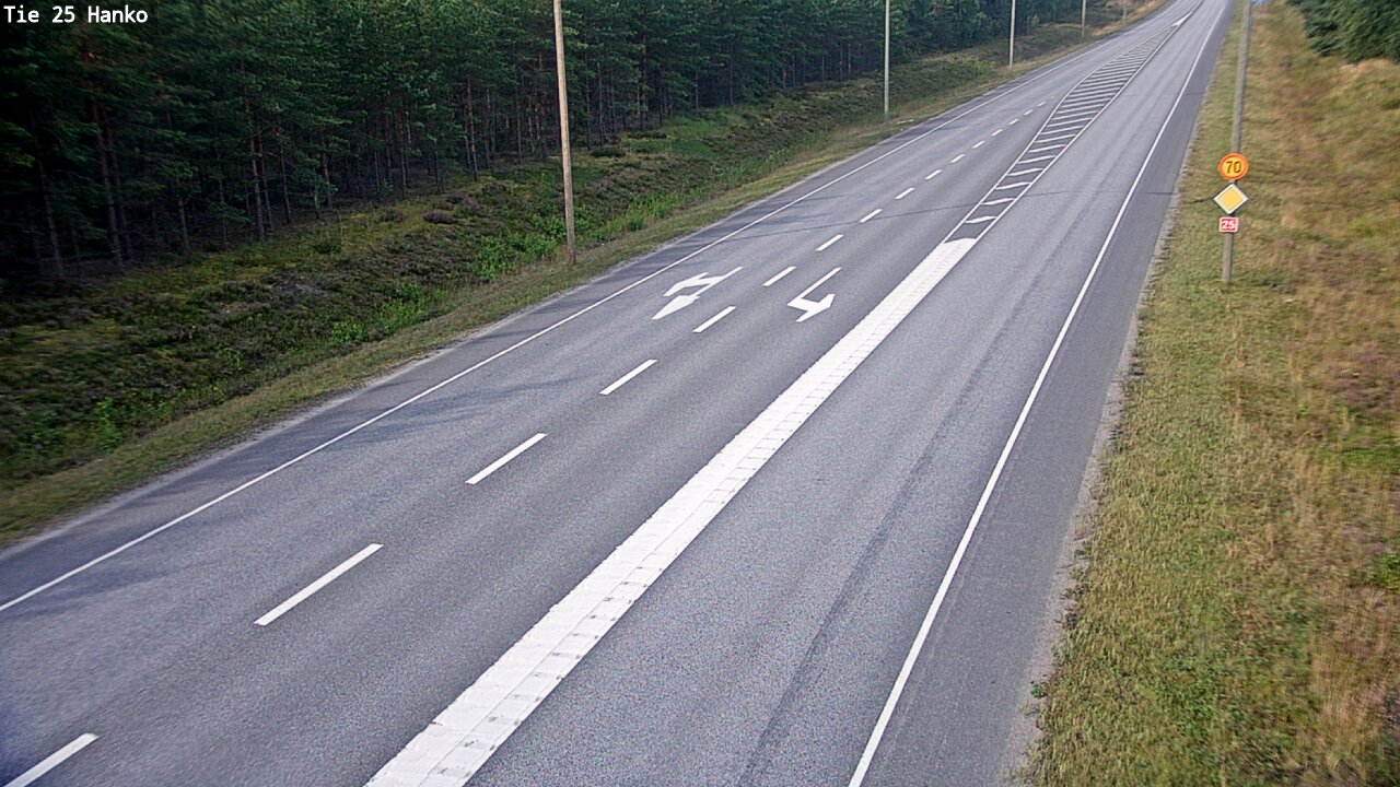 Weather Camera Image Väg 25 Hangö, Hanko, Uusimaa