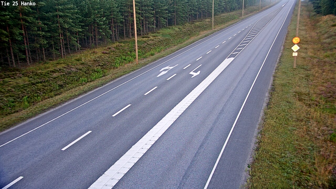 Weather Camera Image Väg 25 Hangö, Hanko, Uusimaa