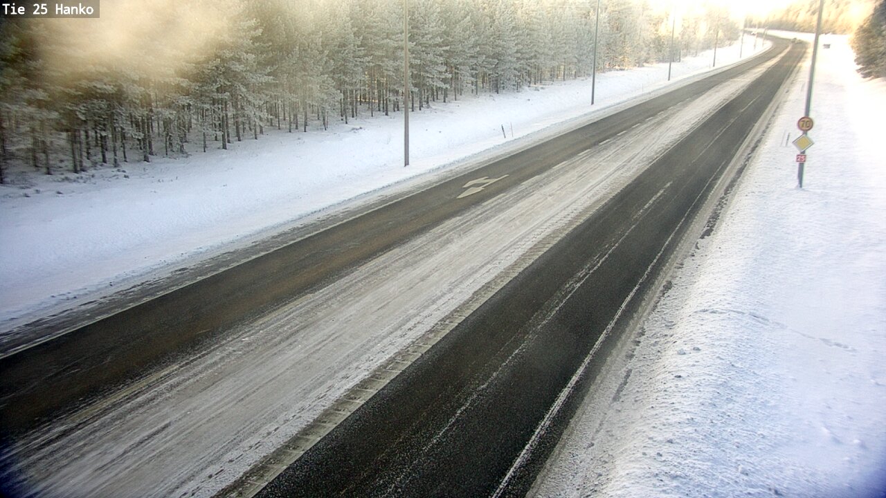 Weather Camera Image Road 25 Hanko, Hanko, Uusimaa