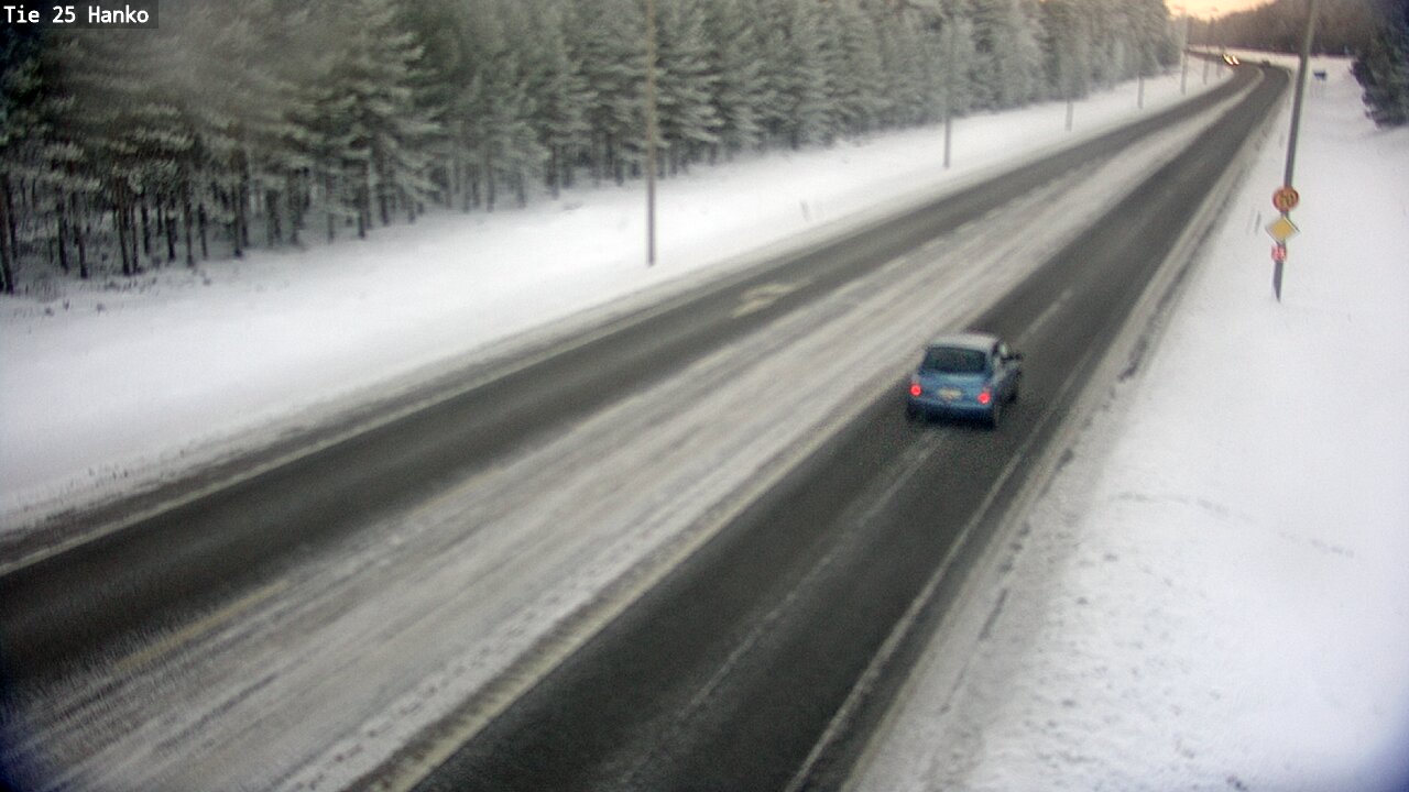 Weather Camera Image Road 25 Hanko, Hanko, Uusimaa