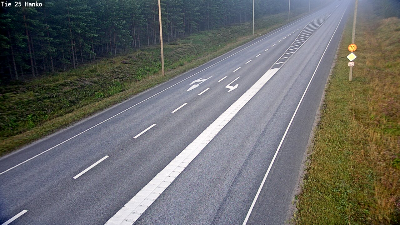 Weather Camera Image Väg 25 Hangö, Hanko, Uusimaa