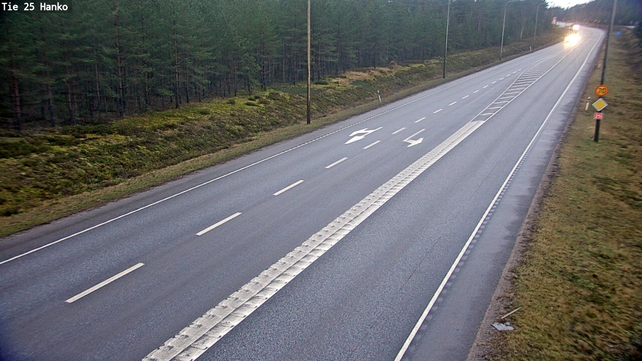 Weather Camera Image Road 25 Hanko, Hanko, Uusimaa