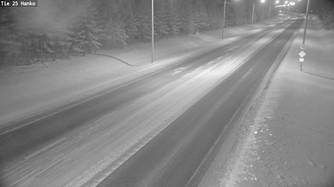 Weather Camera Image Road 25 Hanko, Hanko, Uusimaa