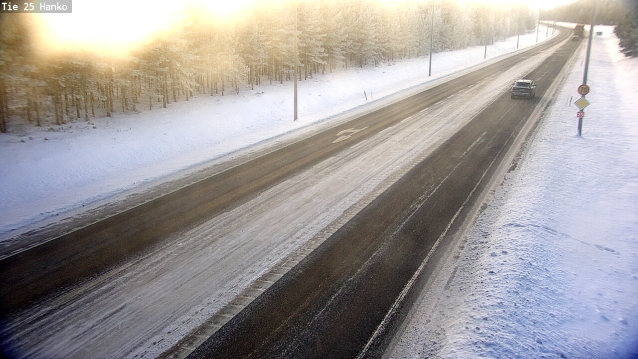Weather Camera Image Road 25 Hanko, Hanko, Uusimaa
